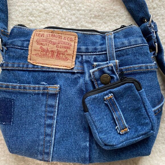 Levi’s Denim Inspired Handbag & Coin Purse - Picture 15 of 15